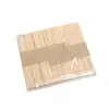 Paquete de 50 palitos para helado palitos de paleta desechables DIY modelo hecho a mano material de palito de madera color madera productos de madera