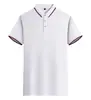 Camisa Polo Manga Curta com Gola, 180g, Penteada, Ice-Ionic, Intercolor, Roupa de Trabalho Business Casual Unissex