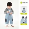 Novedad 10% de descuento Pantalones de Forro Polar para Niños de Dudu, Peto Cálido de Otoño para Niños, Pantalones Largos de Otoño para Niñas