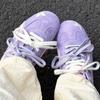 Zapatos de Entrenamiento Agande para Mujer 2025 Nuevo Otoño Punta Redonda Verde Menta Zapatos de Carrera Planos Versátiles Zapatos Deportivos Casuales