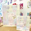Bolsa de Regalo con Bendición de Texto Fresca y Sencilla Estilo Sal, Bolsa de Empaque de Regalo para Niños, Bolso de Mano, Bolsa de Papel Kraft, Gran Capacidad