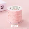 Cuerda Tejida a Mano No. Hilo de Jade 72 Hilos Segmentado Teñido Gradiente Colorido Cuerda de Cinco Colores Hilo para Pulsera DIY Nudo Chino Cuerda Venta al por Mayor