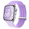 Adequado para Pulseira de Nylon Huawei Fit5, Pulseira de Velcro de Nylon de Três Argolas de Seção Dupla, Universal para a Série Huawei Fit4