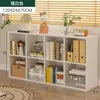 Armário estante estante de livros prateleira de chão divisória de sala de estar armário lateral de sofá armário de parede simples estante