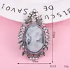 Accesorios Populares Transfronterizos de Araña Incrustada de Diamantes, Calabaza, Cabeza de Fantasma, Creativos, Versátiles, Aleación de Zinc, Joyería de Halloween, Accesorios DIY