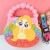 Bolsa de Silicona Pionera para Control de Roedores Transfronterizo, Bolso Cruzado Portátil para Niñas, Billetera de Princesa, Bolso de Hombro Portátil, Al por Mayor en Stock
