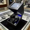 Caja Enrolladora de Relojes Mecánicos Colocador Giratorio Caja de Almacenamiento Oscilante para Relojes Caja de Regalo Mecánica para el Hogar