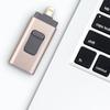 Pen Drive USB 3.0 Retrátil de Metal 32GB para Celular Otg 64GB Pen Drive USB Transfronteiriço 128GB Pen Drive USB Suporta Impressão de Logo USB
