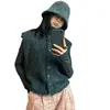 Novo suéter de lã texturizada com laços, abotoado e gola alta para outono e inverno, estilo coreano, colete sem mangas versátil e modelador, top grosso