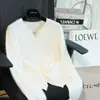 Ropa Zhengqite/2026 Lana Cachemira Cuello Redondo Holgado Manga Larga Cardigan de Punto Cepillado Suéter para Mujer Otoño Invierno