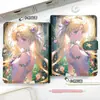 Floresta Verde Dourada Bela Garota Caderno A5 Alta Qualidade Anime Pintado Bela Garota Caderno Retro Nostálgico