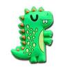 Sapatos de Dinossauro Sapatos com Furos de Flor Acessórios de Sapatos DIY Acessórios para Sapatos Decoração de Sapatos Fivela de Sapato Removível Material de Sapato de Borracha Macia de PVC Decoração de Sapatos