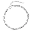 Pulsera Anillo de Trébol de Cuatro Hojas Corazón de Plata de Temperamento, Pulsera de Flor en Forma de Corazón Práctica de Flor para Coche para Mejor Amiga de Gama Alta