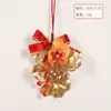 Flores Artificiais para o Ano do Cavalo, Frutas Vermelhas de Azevinho, Enfeites Pendentes de Frutas da Fortuna, Decorações de Porta, Laço Estilo Chinês
