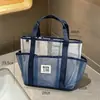 Bolsa de Natación para Mujer, Separación Seco y Húmedo, Gran Capacidad, Bolsa Especial para Natación, Bolsa de Malla Portátil Impermeable, Bolsa de Fitness
