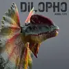 Modelo de Dinosaurio Grande Sólido Transfronterizo Simulación Dragón de Doble Cresta Dragón de Doble Espina Tyrannosaurus Jurásico Juguete Figura de Plástico Duro para Hombres