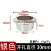 Tapa para agujero de cable de escritorio de computadora, tapa selladora, tapa para agujero de escritorio, tapa decorativa para agujero redondo de escritorio de oficina, circular