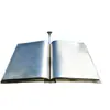 Fábrica de Esculturas de Pergamino de Libro de Acero Inoxidable Personalizada Grande para Plazas Exteriores Campus Cultura Educación Tema Paisajismo Escultura