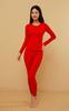 Conjunto de Roupa Íntima Térmica Feminina de Cintura Alta para Outono e Inverno, Espessado, Resistente ao Frio, Sem Costura, Antibacteriano, Ajuste ao Corpo, Realçador da Pele, Tops e Calças Térmicas de Alta Elasticidade