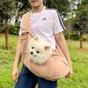 Mochila Pet para Gato Transfronteiriça Nova Outono e Inverno Bolsa de Ombro Bolsa Transversal Bolsa para Gato Bolsa para Passeio de Cachorro Suprimentos para Cachorro Bichon Frise