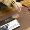 Caixa de Presente de Madeira Marrom com Varetas de Incenso de Oudh Envelhecido, Incenso Autêntico para a Casa, Fragrância Duradoura para o Quarto e o Banheiro