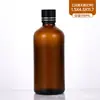Botella de Vidrio Marrón para Aceite Esencial de Comercio Exterior 10ml Botella de Perfume 30ml con Tapón Interno Botella Vacía de Esencia a Prueba de Luz