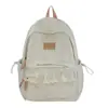 Mochila tie-dye estilo japonés y coreano, linda y versátil, adecuada para uso casual, escuela y uso diario, con gran capacidad para estudiantes
