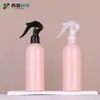 En Stock Botella Spray Rosa 260ml Mascota Hombros Redondeados Botella Spray Ratón Pequeño Botella Spray Hidratante Materiales de Empaque para Cuidado Venta al por Mayor