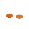 522A Naranja Rojo Suave Goma Suave Diente de Engranaje de una Sola Capa Pieza Fácil de Instalar Accesorios de Juguete Firmemente con Eje de 2 mm