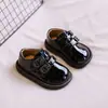 Zapatos de Cuero Estilo Británico para Niños 2025 Niños Casual Versátil Comercio Exterior Zapatos para Niños Niñas Niños Pequeños Bebés Zapatos de Cuero