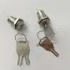Cerradura de Interruptor de Teléfono de Plástico de Segunda y Tercera Marcha, Interruptor de Llave de Cerradura Electrónica, Cerradura de Encendido para Panel de Computadora de 12 mm