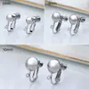 Adaptador invisível de gancho para orelha, compatível com mulheres sem furos na orelha. Clipe espiral ajustável com alça para pendurar.