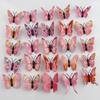 6cm PVC mariposa simulación arte creativo juego de cortinas para el hogar decoración manualidades de mariposa