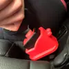 Hebilla Popular de Cinturón de Seguridad para Coche Transfronteriza Soporte Suave de Silicona Ranura para Tarjeta de Cinturón de Seguridad