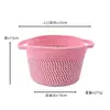 Cesta de Almacenamiento Tejida Contenedor de Almacenamiento de Escritorio Cesta de Almacenamiento para Juguetes Cosméticos Joyería Cesta Pequeña Cesta Organizadora Cesta de Cuerda de Algodón