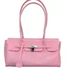 Bolsa de Gelatina Estilo Japonés Coreano 2026 Verano Nueva Bolso Baguette Cierre Horizontal de Mano Bolso de Hombro Único Bolso de Hombro Bolso Tote para Mujer
