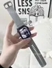 Para Apple smartwatch iWatch9 Ultra 2 SE8765 correa de silicona de repuesto para reloj deportivo