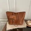 Bolso de Mano Minimalista Estilo Coreano 2025 Nuevo Gran Capacidad Estilo Ins para Hombro y Mano para Clase y Viajes