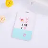 Funda protectora para tarjeta de comida de estudiante de dibujos animados de PU, cubierta para insignia de fábrica, cubierta para tarjeta de exposición, cuero suave, impresión a color de LOGO, cubierta para tarjeta de acceso