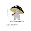 Broche personalizado de dibujos animados de moda europea y americana, muy vendido, serie de setas de aceite con forma de gota, broche de aleación de setas de colores bonitos
