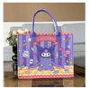 Nueva Bolsa de Fieltro de Dibujos Animados de Sanrio Kurome, Bolso de Mano de Fieltro, Bolsa Tote de Fieltro, Bolsa de Almacenamiento, Bolsa de Regalo, Hecha a Mano