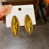 Pendientes Geométricos Minimalistas de Rombo Estilo Coreano con Diamantes, Pendientes Dorados Estilo Maillard, Lujo Ligero, Sensación de Alta Gama, Pendientes Versátiles para Mujer