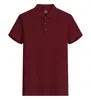 Camisa Polo Antibacteriana 7A Personalizada Manga Curta Gola Polo Estampada com Logo Algodão Pima Cor Lisa Roupa de Trabalho Roupa de Trabalho Corporativa