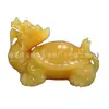 Adornos de Tortuga Dragón de Jade Amarillo, Venta al por Mayor del Fabricante, Decoración de Oficina y Hogar, Artesanías de Regalo, Adornos de Jade