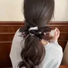 Goma para el pelo de organza hecha a mano de alta calidad para moño de niña