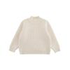 Suéter de Invierno Nuevo Wuri Boo para Niñas, Grueso, Color Sólido, Cuello Alto, Forro de Polar, Borde de Canalé, Cálido, Casual, Tejido