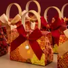 2026 Nuevo Estilo Caja de Dulces Caja de Recuerdos de Boda Caja de Dulces de Boda de Alta Gama Venta al por Mayor Nicho Bolsa de Dulces de Boda Portátil Caja Vacía