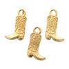 Accesorios para joyería de aleación DIY Serie de mezclilla occidental colgante de sombrero de caballo zapato colgante de pulsera collar colgante Venta caliente de Amazon