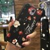 Adecuado para Samsung Note3/N9008 soporte para teléfono móvil pulsera funda cordón serie flor funda protectora funda suave de silicona
