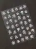 Adesivos de Unha Yitu para Artes de Unha Atacado Fogos de Ano Novo Adesivos com Padrão de Formiga Estilo Doce Adesivos com Glitter para Artes de Unha Acessórios Yt7704